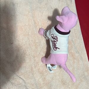 PINK Victoria's Secret Dog Shirt - Pink and White